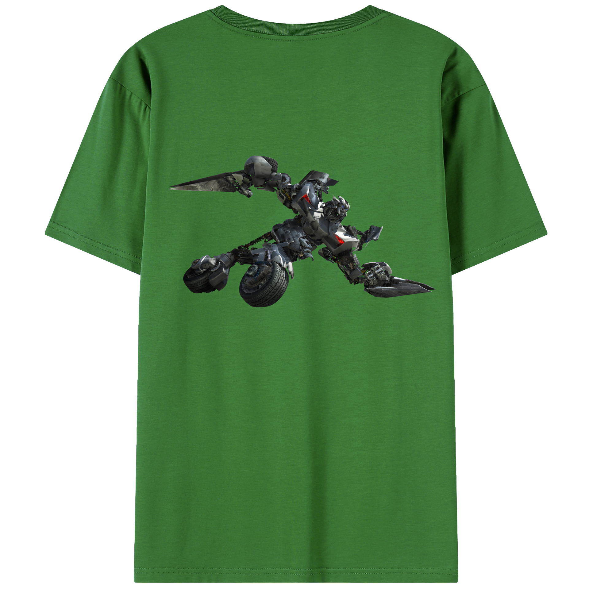 （画像用） Transformers トランスフォーマー レディース半袖Tシャツ(バックプリント)